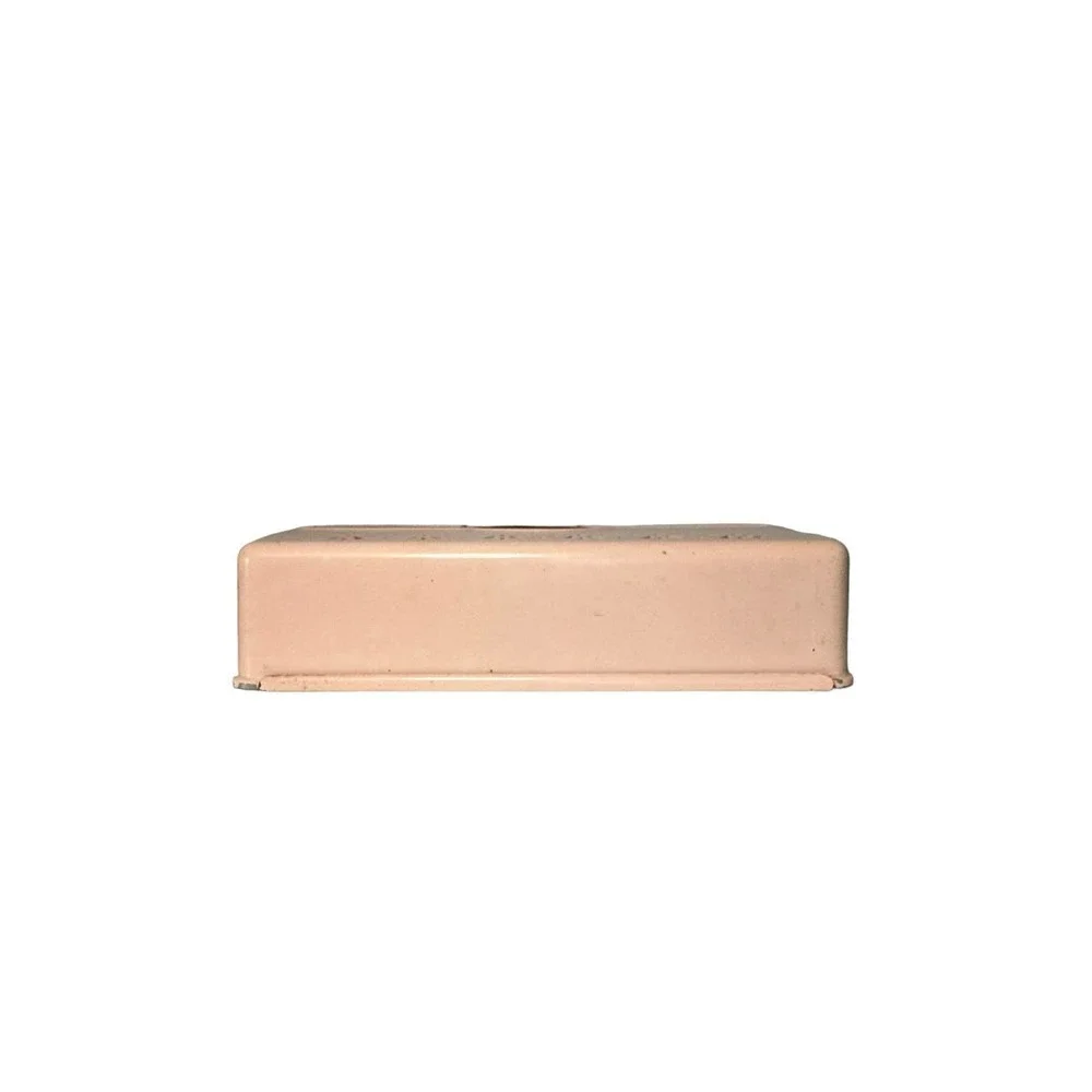 Vintage Detecto metal light pink tissue holder